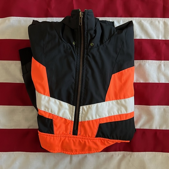 Vintage neon color block jacket - Picture 14 of 17